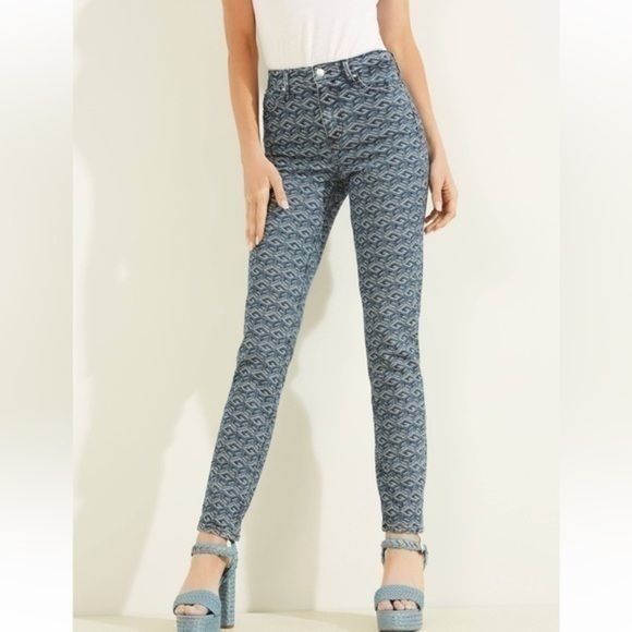Womens guess cube wash skinny jeans - Picture 1 of 10